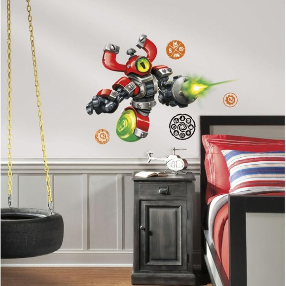 RoomMates Skylanders SWAP Force Magna Charge Peel and Stick Giant Wall Decals - Picture 2 of 5